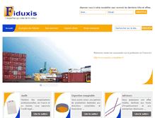 Tablet Screenshot of fiduxis.com